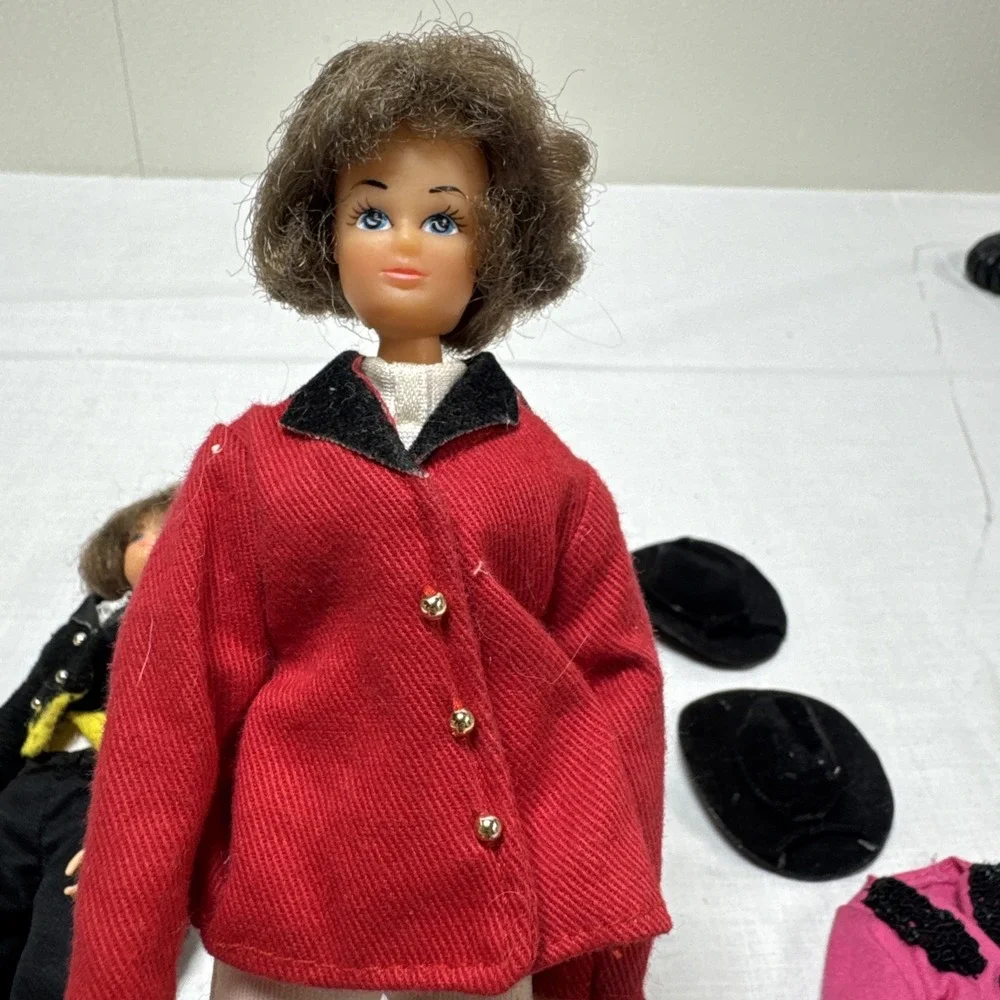 Vintage 2 Breyer Show Jumper Rider Figure Dolls Brenda 7.5 inch Dressed
